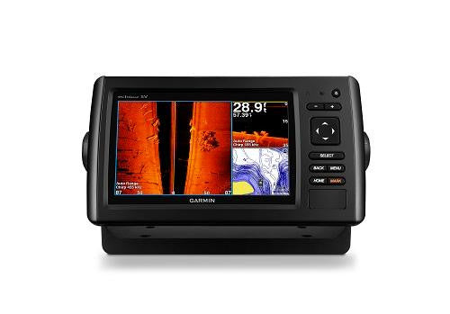 Garmin ECHOMAP73SV Chirp 7"" Combo Lakevu HD Transom