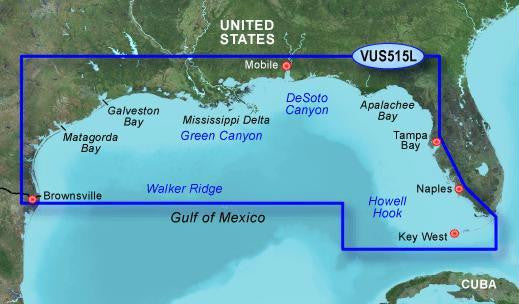 Garmin VUS515L G2 Vision Brownsvile To Key Largo