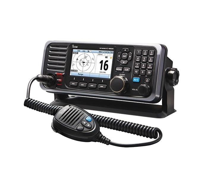 Icom M605 25W VHF Rear Mic Connector