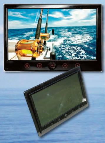 Iris IM-MON-09 9"" LCD Monitor 2 Video Inputs