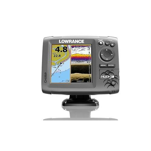 Lowrance HOOK5 5"" DSI Combo Fishfinder 83-200-455-800KHZ