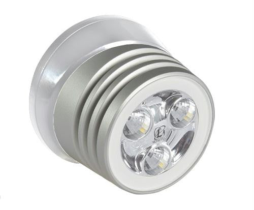 Lumitec Zephyr Deck Light Brushed-White Housing White