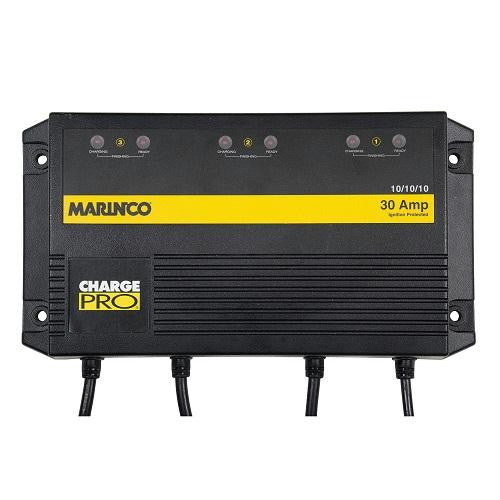 Marinco 28330 30A 3 Bank 110-230V Battery Charger
