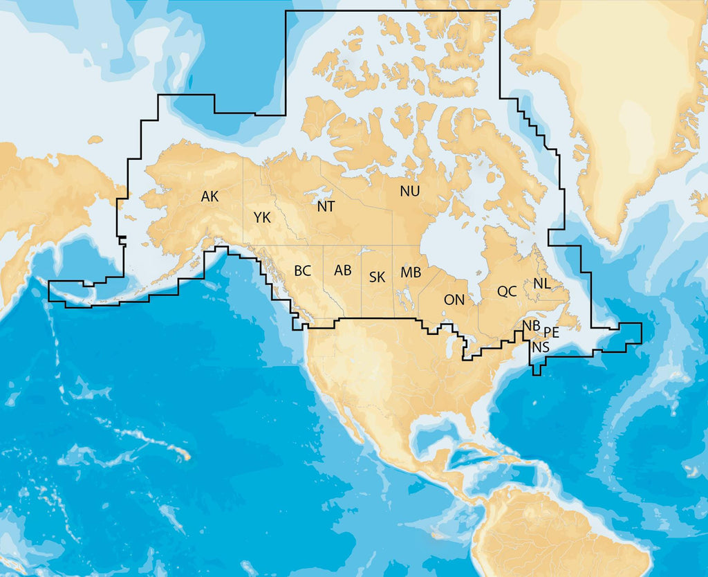 Navionics Nav Plus Canada Msd Regional Lakes And Coastal