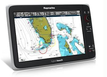 Raymarine E165 Hybridtouch MFD C-MAP Essentials US