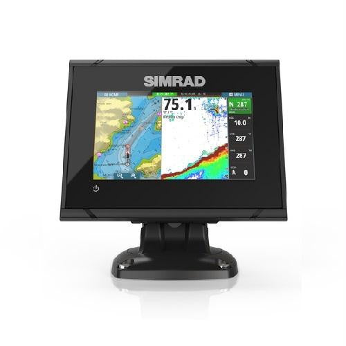 Simrad GO5 Xse 5"" Plotter With Totalscan Transom Mount