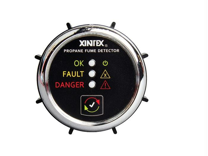 Xintex P-1C Propane Detector 2"" Flush Mount Chrome