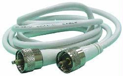 Digital 20' RG8X W- Mini UHF Female Connectors & PL259 Adap