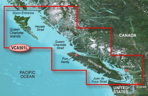 Garmin VCA501L G2 Vision Vancouver To Dixon Entrance