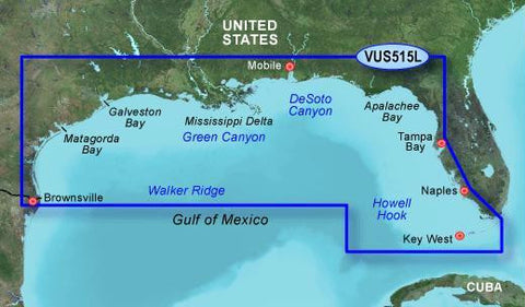 Garmin VUS515L G2 Vision Brownsvile To Key Largo