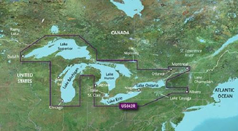 Garmin VUS042R G2 Vision Great Lakes
