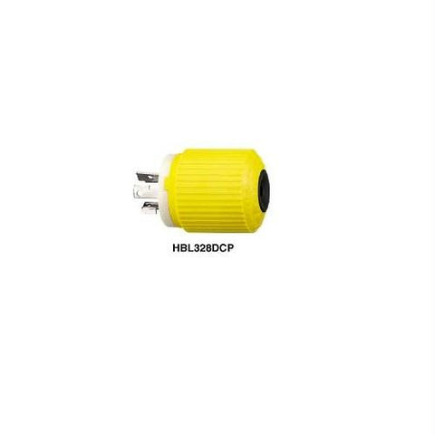 Hubble HBL328DCP 30A 28V DC Locking Connector Male