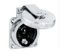 Hubbell HBLPHTVSS Phone-Tv Inlet Round Stainless Steel