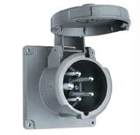 Hubbell M5100B9R 100A 30Y 120-208V Inlet