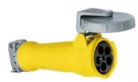 Hubbell M5100C9 100A 30Y 120-208V Female Connector