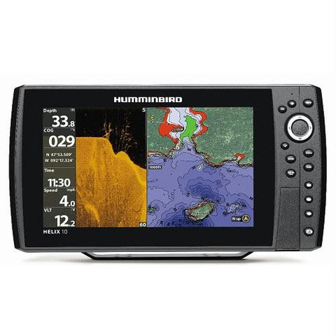 Humminbird HELIX10 DI 10"" Down Imaging Sonar GPS