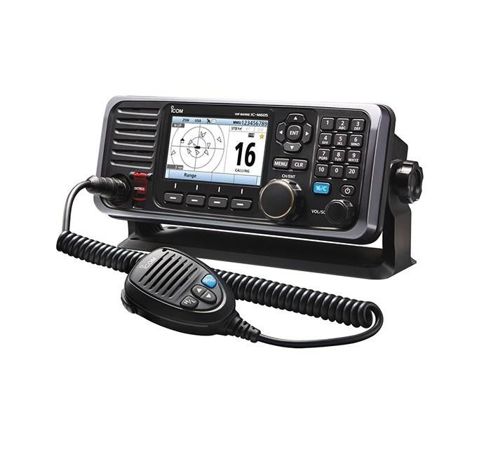 Icom M605 25W VHF AIS Rear Mic Connector