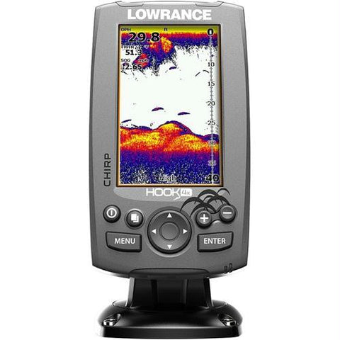 Lowrance HOOK4X 4"" Color Fishfinder 83-200KHZ