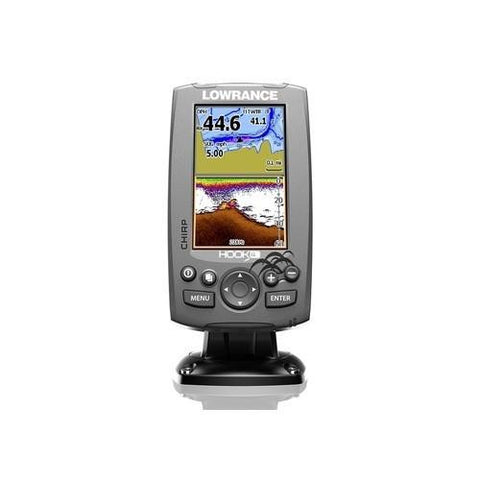 Lowrance HOOK4 4"" DSI Combo 83-200Khz C-Map Insight Pro