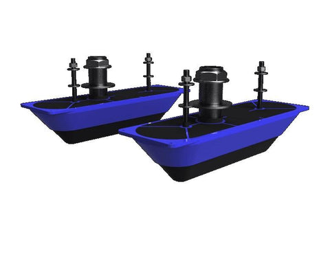 Lowrance Dual Stainless Steel TH Forstructure Scan 3D