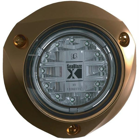 Lumitec Seablazex White Bronze Underwater Light