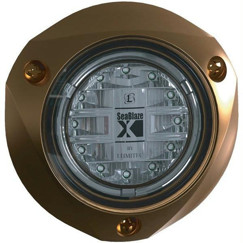 Lumitec Seablazex Green Bronze Underwater Light
