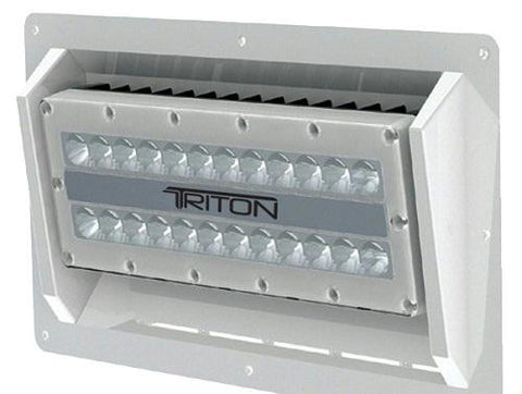 Lumitec Triton 160W White 12v SEMI-RECESS Mount