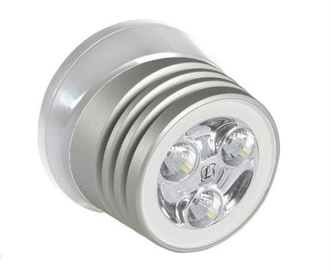 Lumitec Zephyr Deck Light Brushed-White Housing White