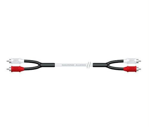 Marine Audio 2M Rca Audio Cable Marine Grade