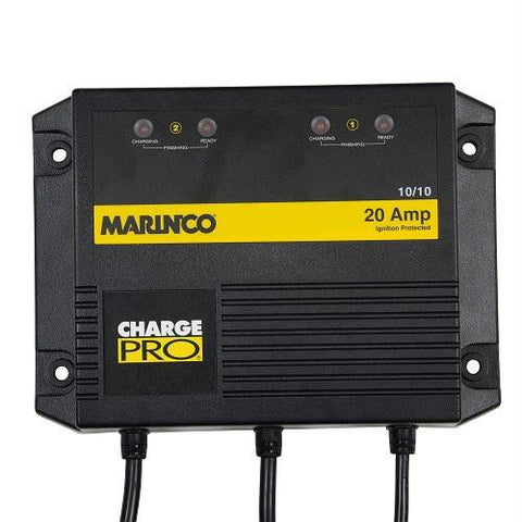 Marinco 28220 20A 2 Bank 110-230V Battery Charger