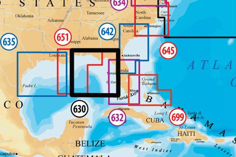 Navionics MSD630 Platinum Plus East Gulf Of Mexico