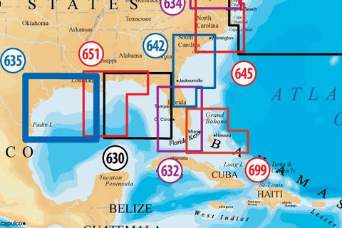 Navionics MSD635 Platinum Plus West Gulf Of Mexico