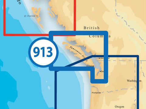 Navionics SD-913P+ Platinum + Vancouver Island