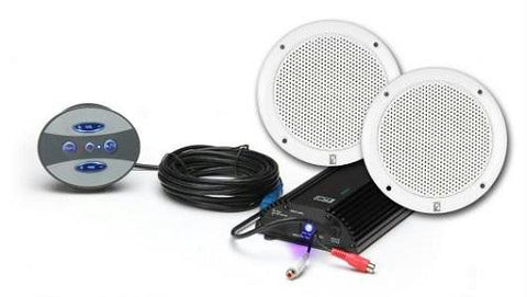 Polyplanar BT-KIT-4W Amplifier With Speakers