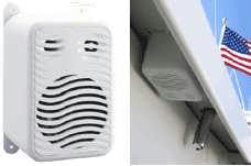 Polyplanar MA9020W White Gunwale Speakers 100 Watt