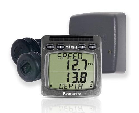Raymarine T100 Wiress Display W-Speed And Depth Transducers
