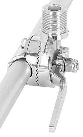 Shakespeare 4190 Ss Rail Mount 7-8 Or 1