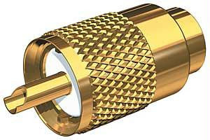 Shakespeare PL259 Gold Plated Connector F-RG8X