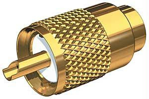 Shakespeare PL259 Gold Plated Connector F-RG8U-RG213