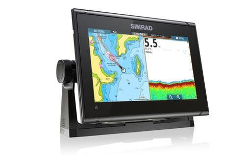 Simrad GO9 XSE 9"" Plotter With Totalscan Transducer