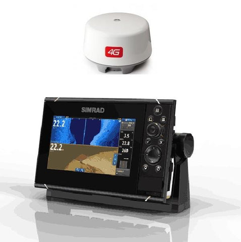 Simrad NSS7 EVO3 Radar Bundle Insight 4G Dome