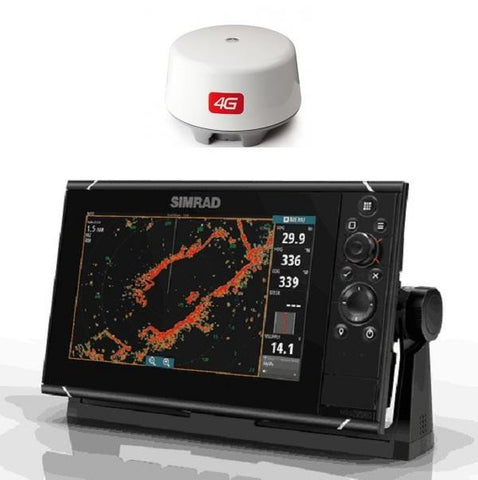 Simrad NSS9 EVO3 Radar Bundle Insight 4G Dome