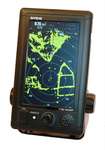 Sitex T761 7"" Color Radar With 4Kw 24"" Dome 10M Cable