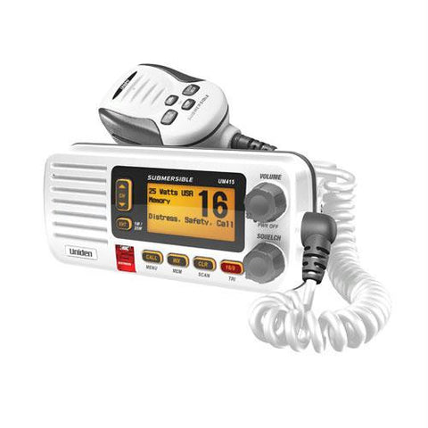 Uniden Oceanus D White VHF Class D DSC 25 Watt